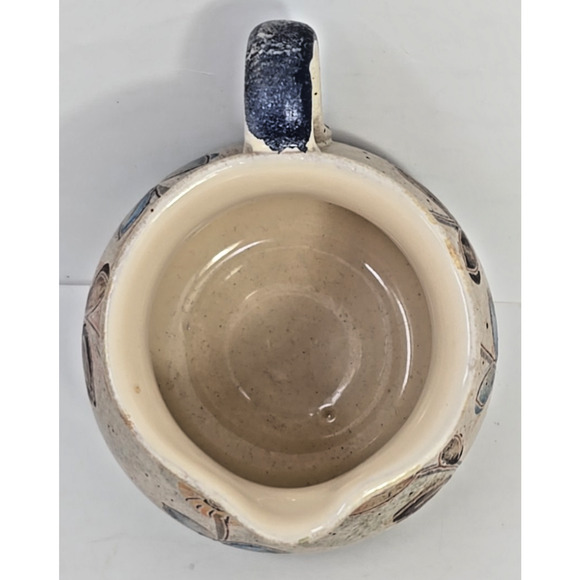 Modigliani Via Condotti Roma 3.5"H Creamer Original Painted Vintage U324 - Picture 6 of 8